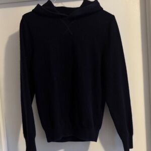 ❤️Falconeri Navy Hooded Cashmere Sweater Size S